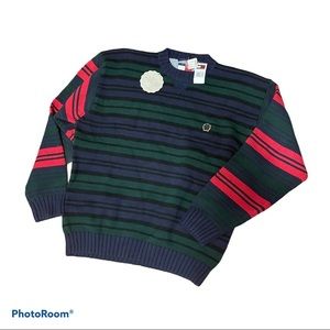 Tommy Hilfiger vintage 90s NWT striped sweater XL